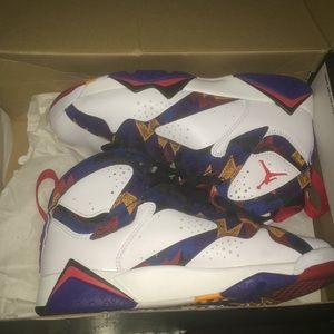 Jordan 7 "sweater 7s" size 5y.